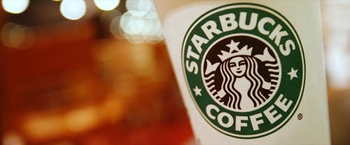 Various locations:  Starbucks